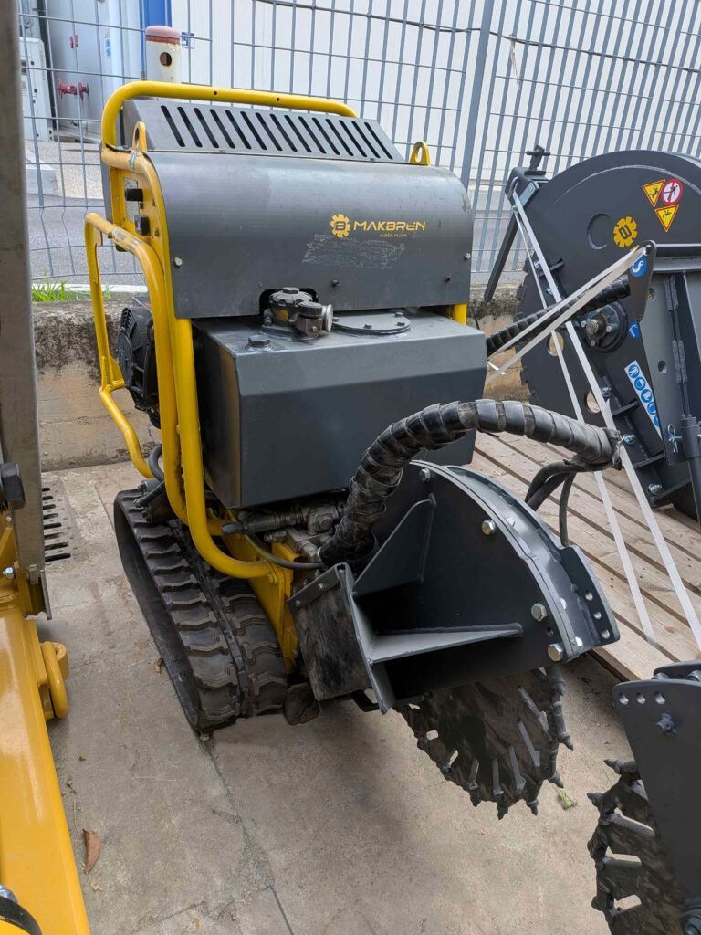 Mini trencher MAK200 Plus